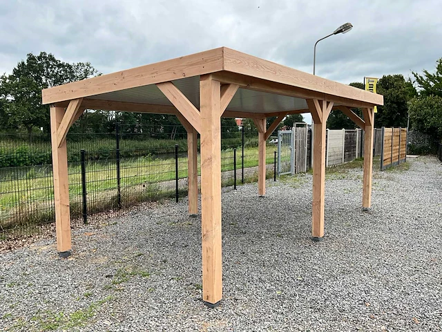 Douglas overkapping 300x300 cm - afbeelding 2 van  9