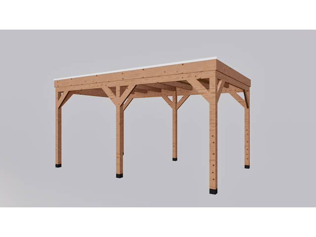 Douglas overkapping 300x500 verando - afbeelding 4 van  8