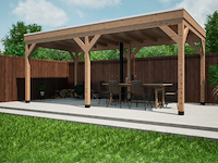 Douglas overkapping 300x600cm verando