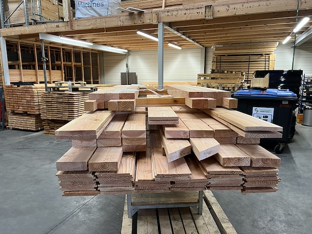 Douglas overkapping 300x700cm met overstek verando - afbeelding 3 van  6