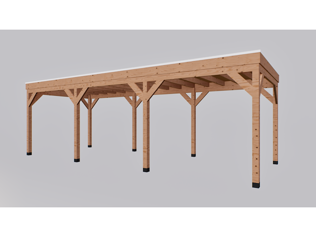 Douglas overkapping 300x800cm verando - afbeelding 2 van  7