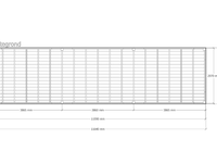 Douglas overkapping, 302 x 1164 cm verando, origin - afbeelding 2 van  6