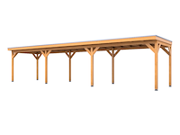 Douglas overkapping 302 x 1164 cm, verando, pure - afbeelding 1 van  6