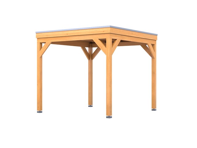 Douglas overkapping, 302 x 292 cm verando, origin - afbeelding 1 van  2