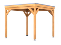 Douglas overkapping, 302 x 292 cm verando, origin