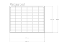 Douglas overkapping 302 x 392 cm, verando, orgin - afbeelding 2 van  6