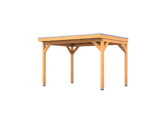 Douglas overkapping 302 x 392 cm, verando, pure - afbeelding 1 van  6