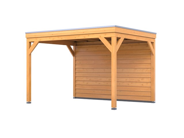 Douglas overkapping, 302 x 392 cm + wand blank, verando, origin - afbeelding 1 van  2