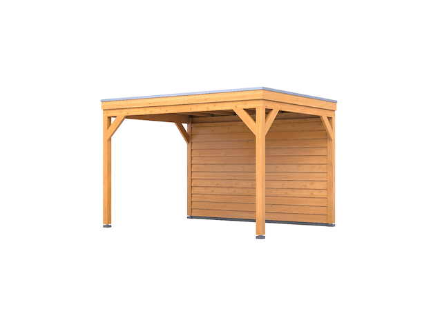 Douglas overkapping, 302 x 392 cm + wand blank, verando, origin - afbeelding 1 van  6