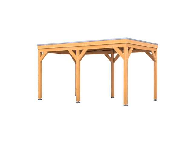 Douglas overkapping 302 x 492 cm, verando, orgin - afbeelding 1 van  6