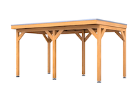 Douglas overkapping 302 x 492 cm verando, pure - afbeelding 1 van  6