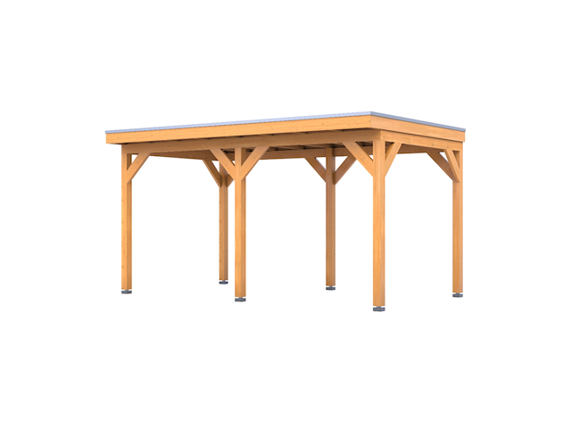 Douglas overkapping 302 x 492 cm, verando, pure - afbeelding 1 van  6