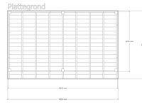 Douglas overkapping 302 x 492 cm, verando, pure - afbeelding 2 van  6
