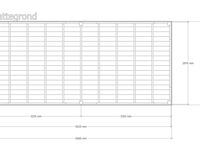 Douglas overkapping 302 x 656 cm, verando, orgin - afbeelding 2 van  6