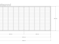 Douglas overkapping, 302 x 656 cm verando, origin - afbeelding 2 van  6