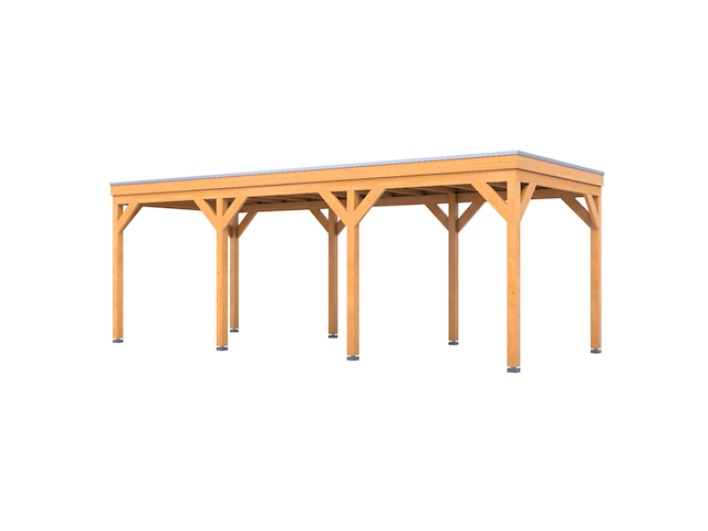 Douglas overkapping 302 x 735 cm, verando, orgin - afbeelding 1 van  6