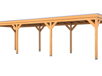 Douglas overkapping, 302 x 981 cm, verando, origin - afbeelding 1 van  2