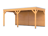 Douglas overkapping 302x492cm + wand blank verando, origin