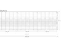 Douglas overkapping 302x981cm verando, origin - afbeelding 2 van  6