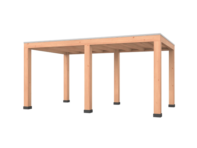 Douglas overkapping, 307 x 497 cm verando, living - afbeelding 1 van  2