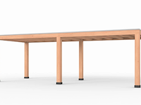 Douglas overkapping, 307 x 783 cm verando, living