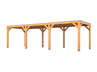Douglas overkapping, 307 x 869 cm verando, living - afbeelding 1 van  6