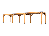 Douglas overkapping 307x1169cm verando, living - afbeelding 1 van  6