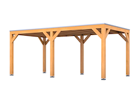 Douglas overkapping 307x583cm verando, living