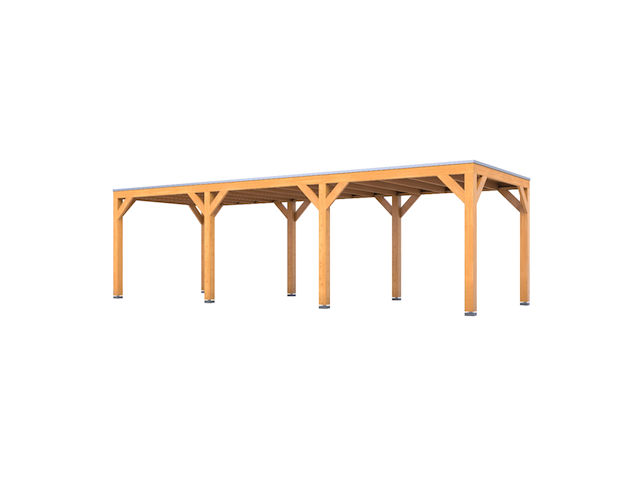 Douglas overkapping 307x869cm verando, living - afbeelding 1 van  6