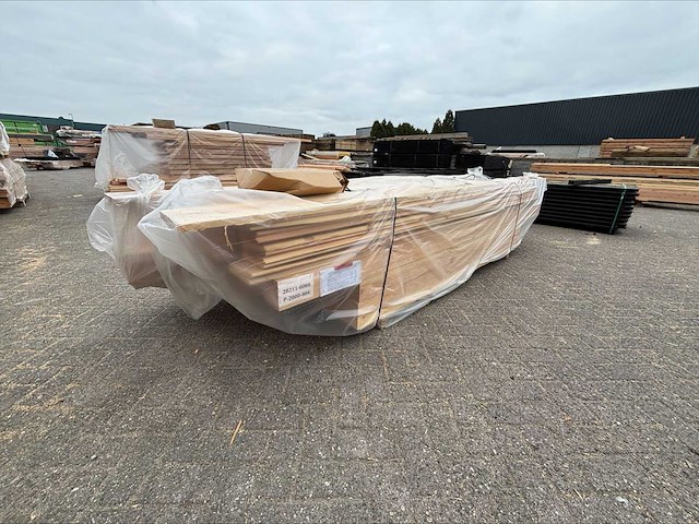 Douglas overkapping 400x1000x253 cm - afbeelding 3 van  3
