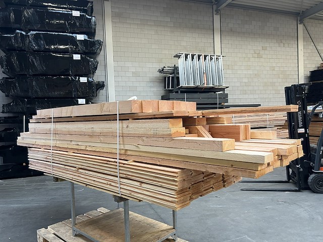 Douglas overkapping 400x1200cm met overstek verando - afbeelding 4 van  6