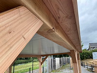 Douglas overkapping 400x400 cm - afbeelding 9 van  9