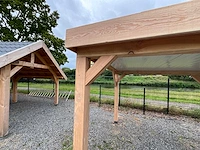 Douglas overkapping 400x400 cm - afbeelding 8 van  9