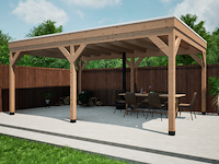 Douglas overkapping 400x600cm verando