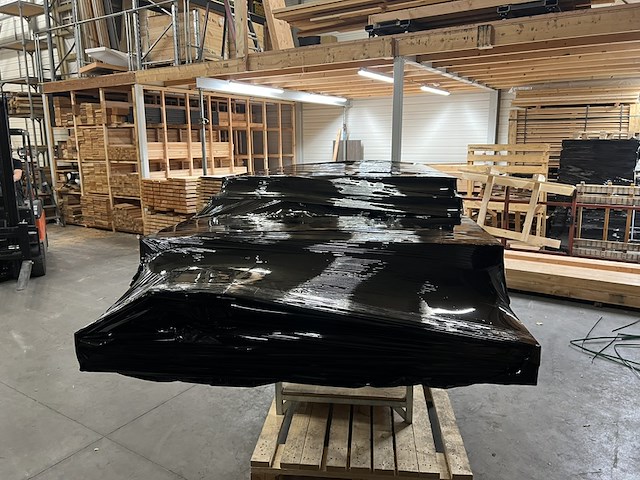 Douglas overkapping 400x700cm met overstek verando - afbeelding 3 van  7