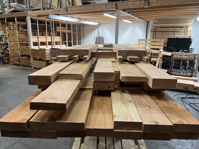 Douglas overkapping 400x700cm met overstek verando - afbeelding 6 van  7