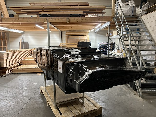 Douglas overkapping 400x700cm met overstek verando - afbeelding 7 van  7