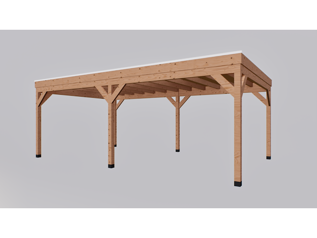 Douglas overkapping 400x700cm verando - afbeelding 2 van  3