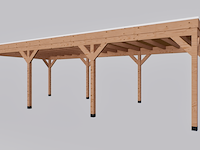 Douglas overkapping 400x900cm verando