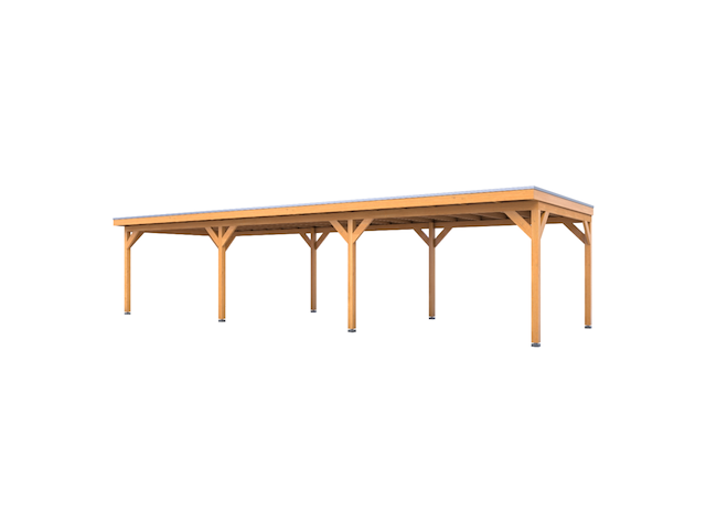Douglas overkapping 402 x 1164 cm, verando, pure - afbeelding 1 van  6