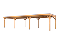 Douglas overkapping 402 x 1164 cm, verando, pure - afbeelding 1 van  6