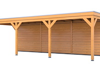 Douglas overkapping, 402 x 1164 cm + wand blank, verando, origin - afbeelding 1 van  2