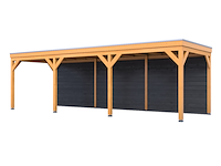 Douglas overkapping 402 x 1164 cm + wanden, verando, orgin - afbeelding 1 van  6