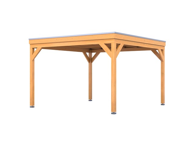 Douglas overkapping, 402 x 392 cm, verando, origin - afbeelding 1 van  2