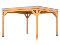 Douglas overkapping, 402 x 392 cm, verando, origin - afbeelding 1 van  2