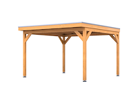 Douglas overkapping 402 x 392 cm, verando, pure - afbeelding 1 van  6