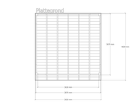 Douglas overkapping 402 x 392 cm, verando, pure - afbeelding 2 van  6