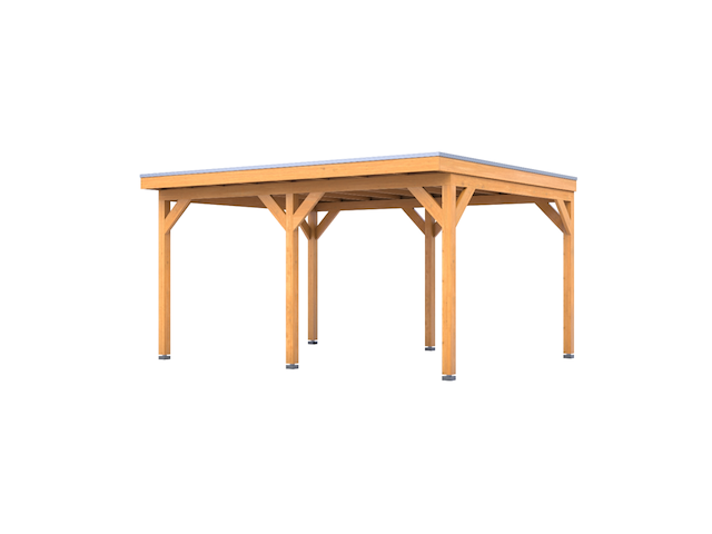 Douglas overkapping 402 x 492 cm, verando, pure - afbeelding 1 van  6