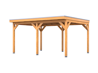 Douglas overkapping 402 x 492 cm, verando, pure - afbeelding 1 van  6