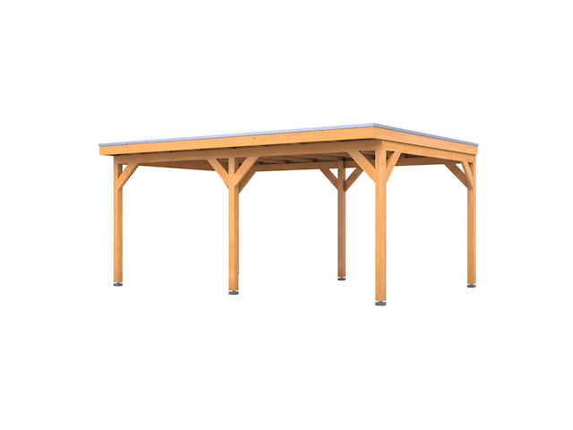 Douglas overkapping 402 x 578 cm, verando, pure - afbeelding 1 van  6
